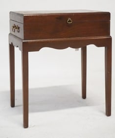 Edwardian Style Inlaid Mahogany Side or Cigar Box