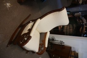 American Classical Mahogany Rocking Chair