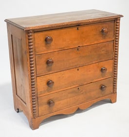 American Country Classical Pine & Poplar Chest