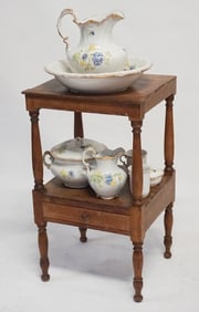 Country Federal Pine Wash Stand & Accessories