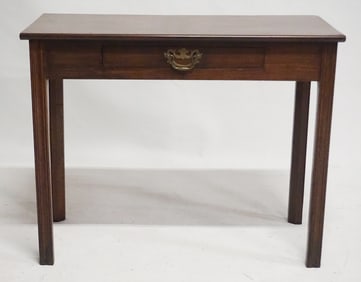 English George III Mahogany Hall Table or Console