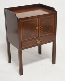 Federal Style Figured Mahogany Side Cabinet