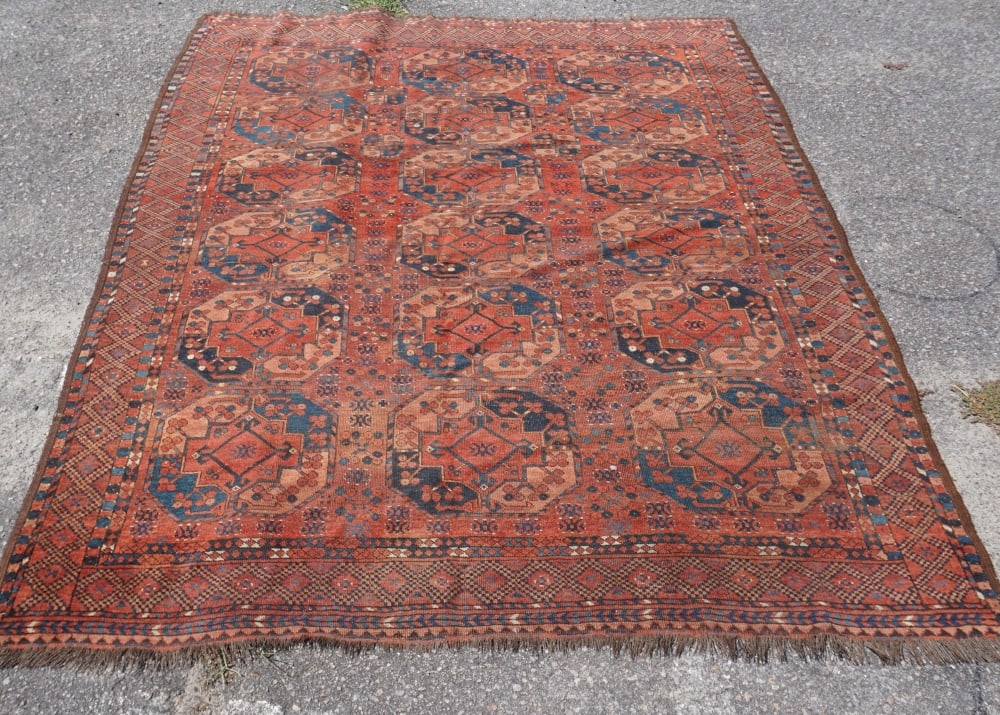Handsome Antique Persian Tribal Carpet (1 of 3)