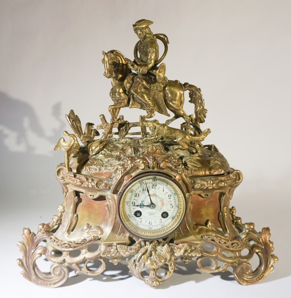 Tardy & Company Renaissance Style Sporting Clock (1 of 7)