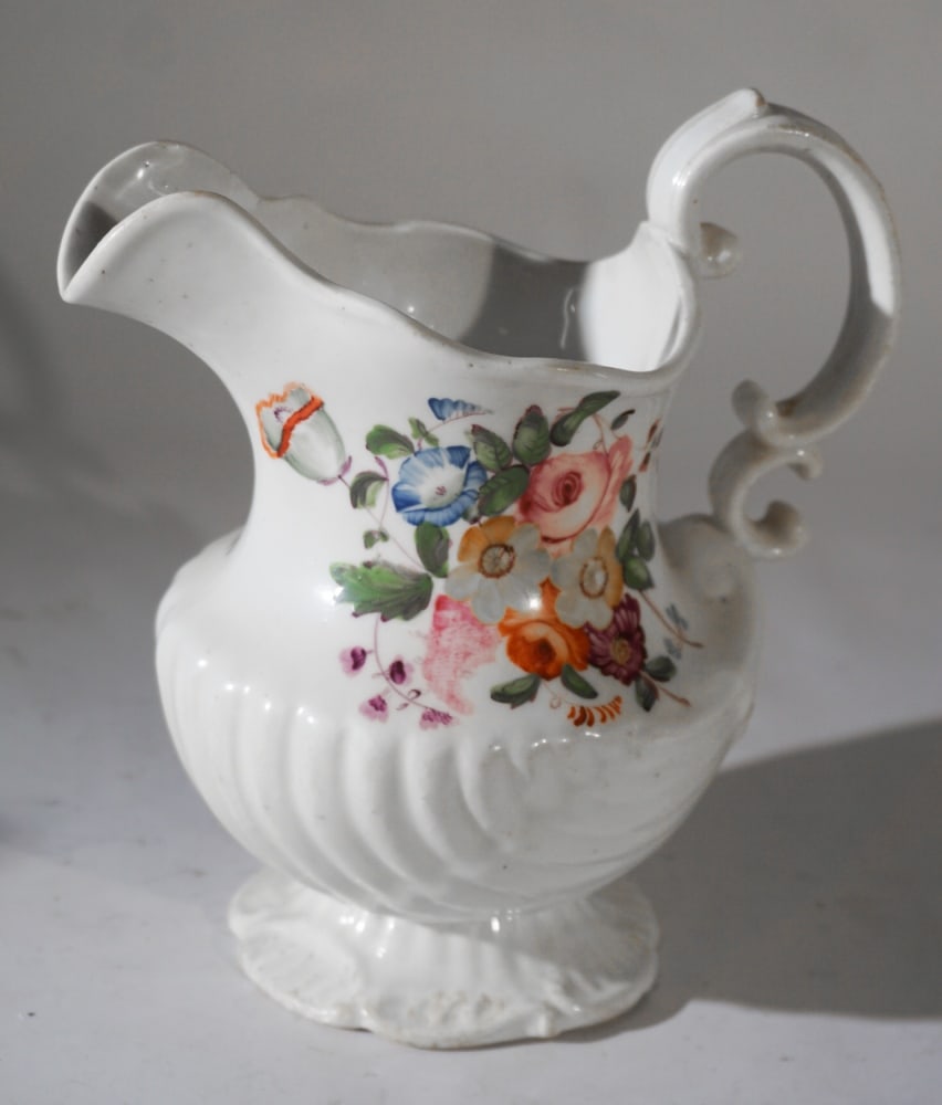 Antique American Porcelain Pitcher (1 of 3)