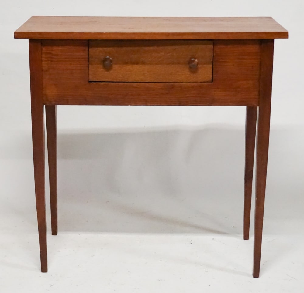 Southern Federal Style Yellow Pine & Walnut Huntboard (1 of 3)