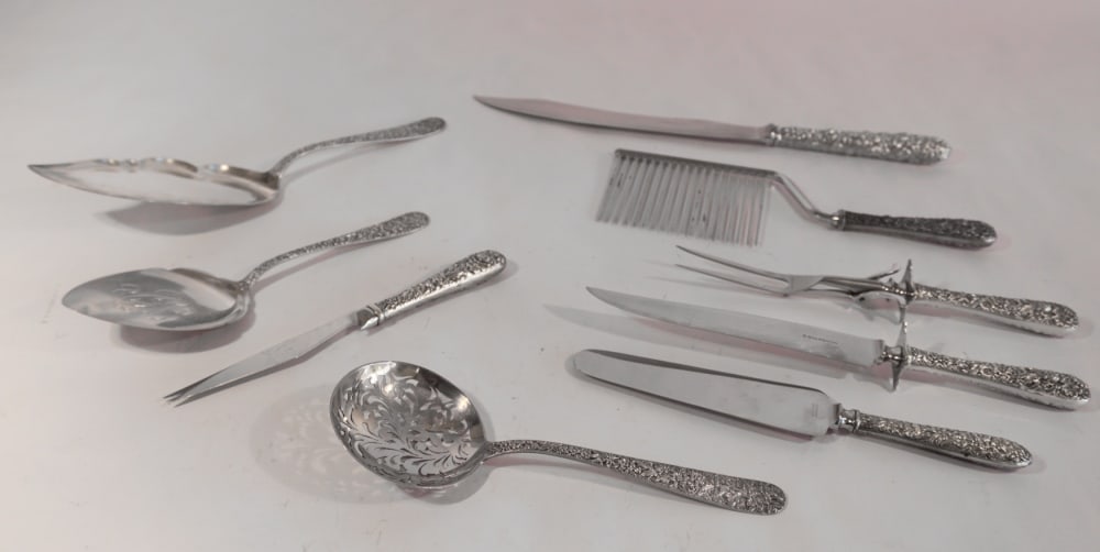Set S Kirk & Son Sterling Silver Serving Pieces (1 of 1)