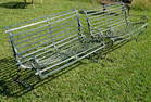 Very Fine Pair Antique Wrought Iron Garden Benches