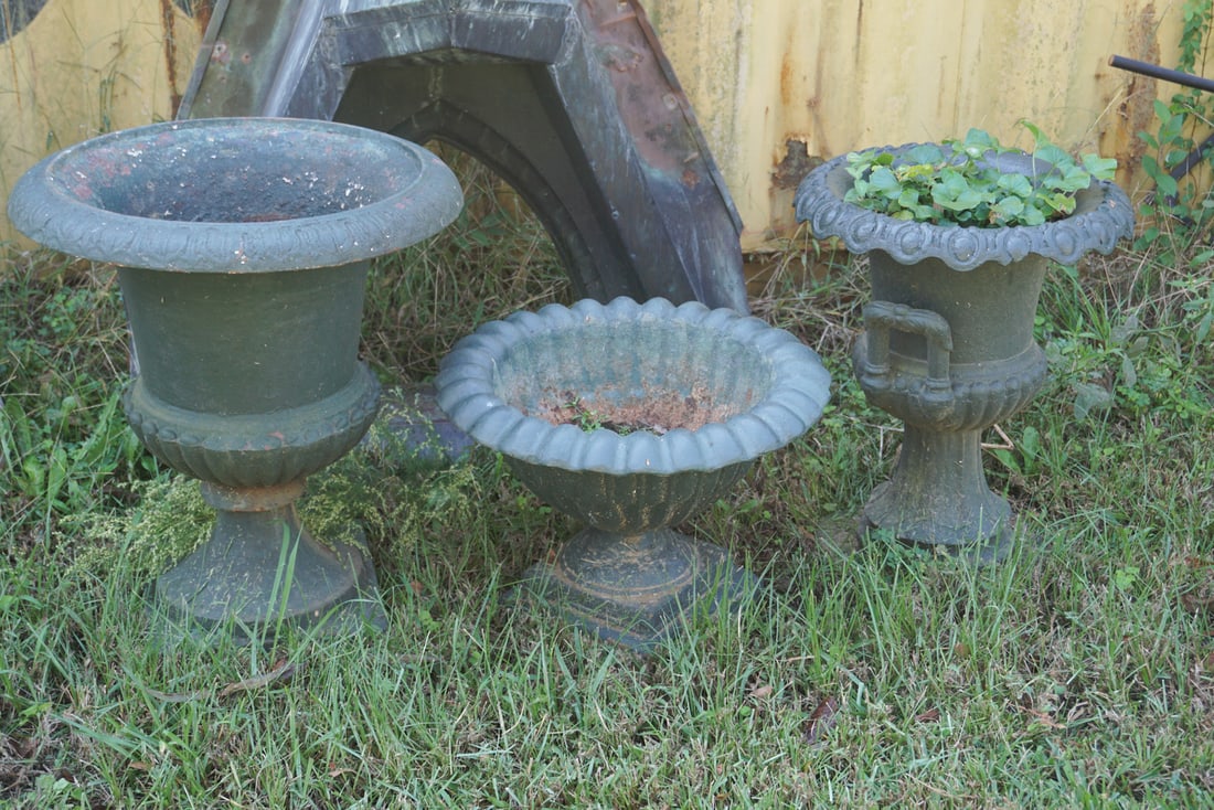Collection Antique Classical Garden Urns (1 of 3)
