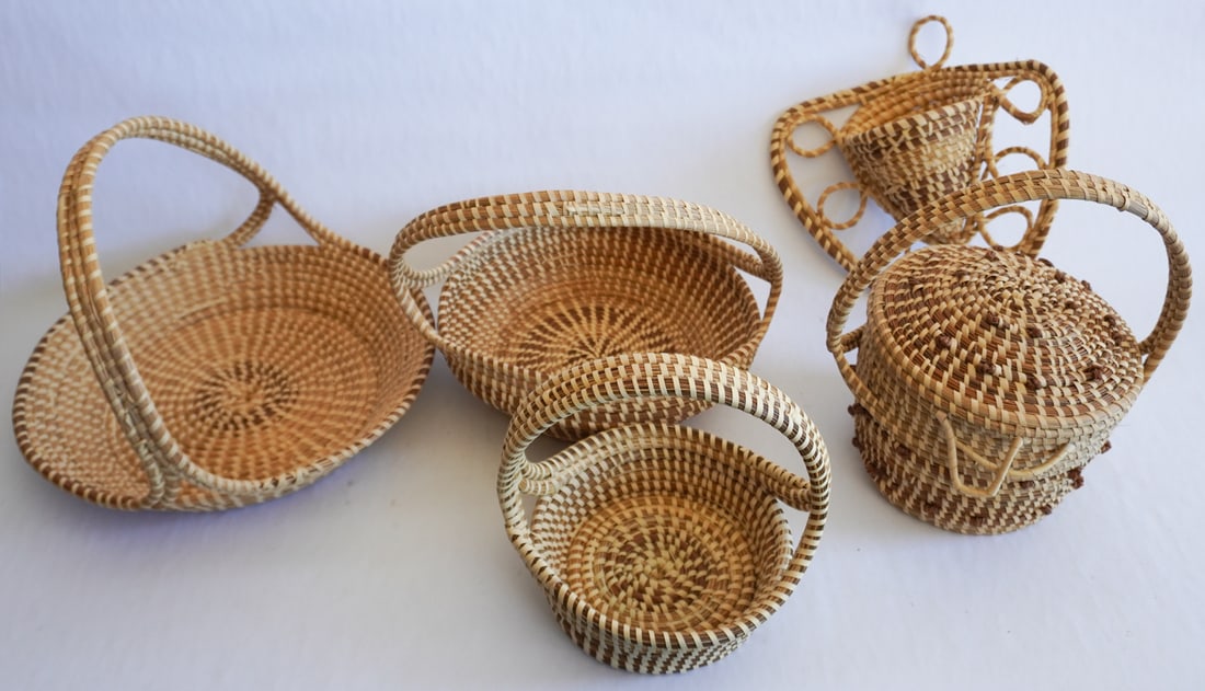 Collection SC Woven Sweet Grass Gullah Baskets (1 of 1)