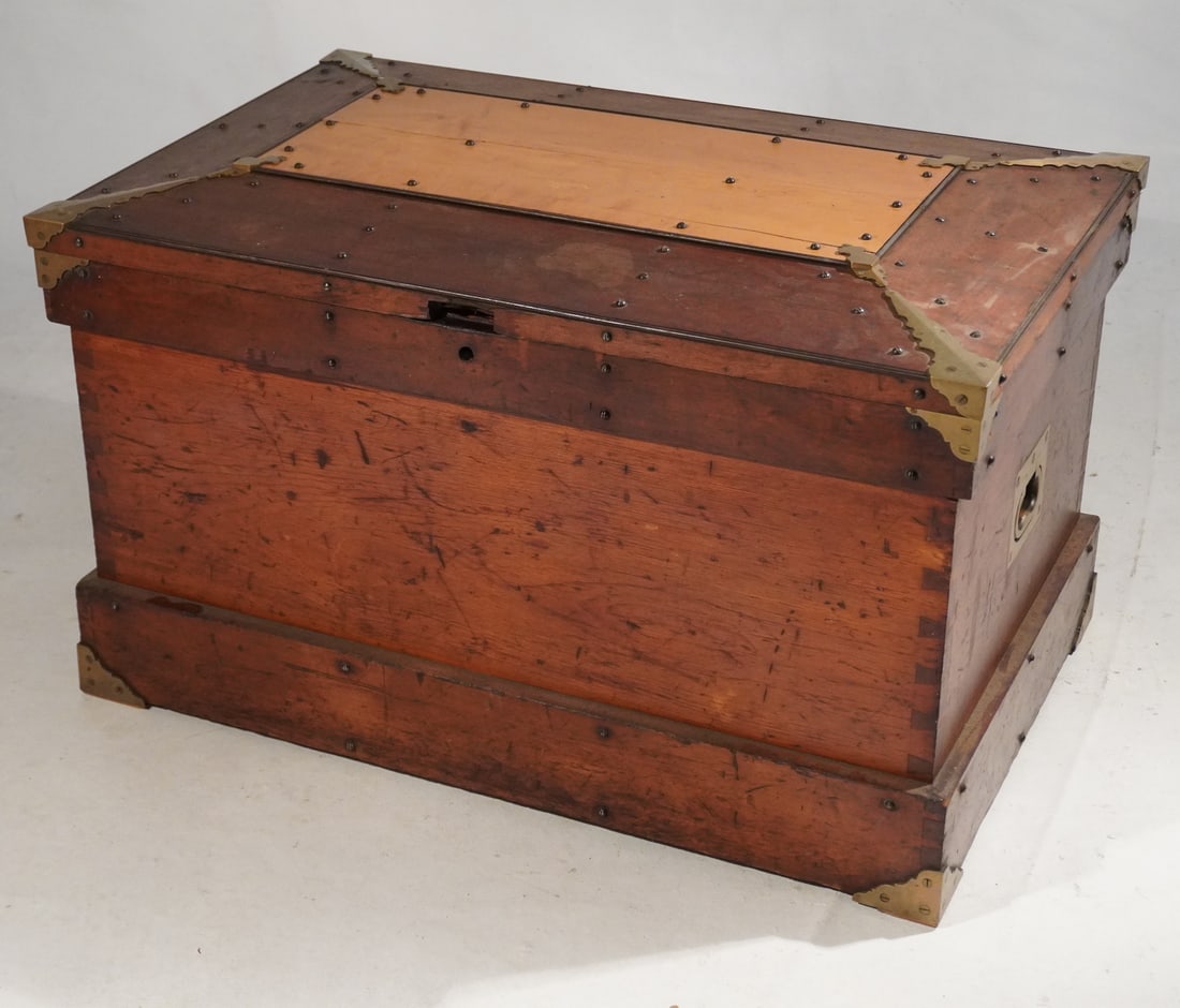 Antique Hand Crafted Cabinet Makers Tool Chest (1 of 2)