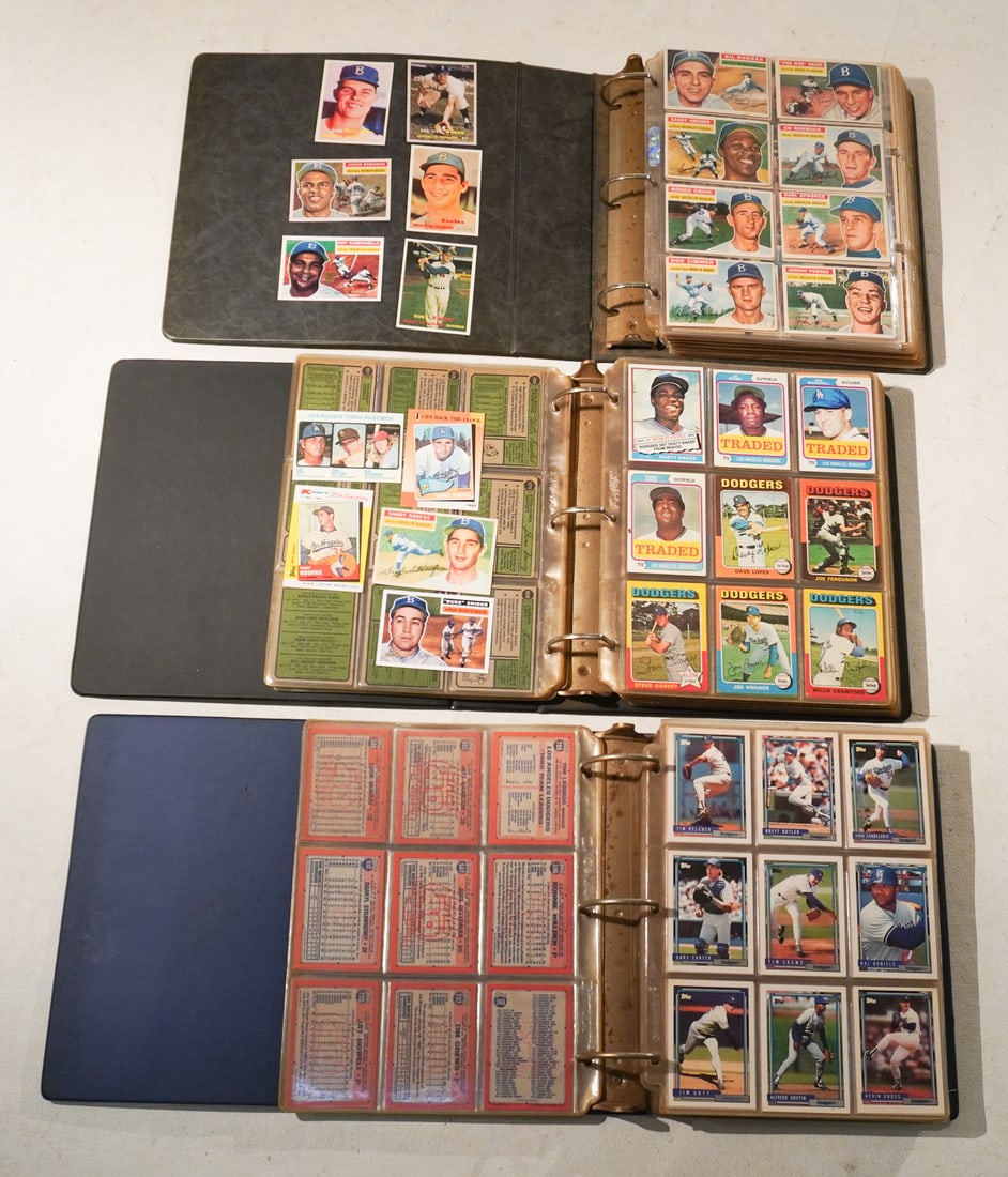 Complete Set Tops Dodgers Baseball Cards Spanning From 1956-2010 (1 of 11)