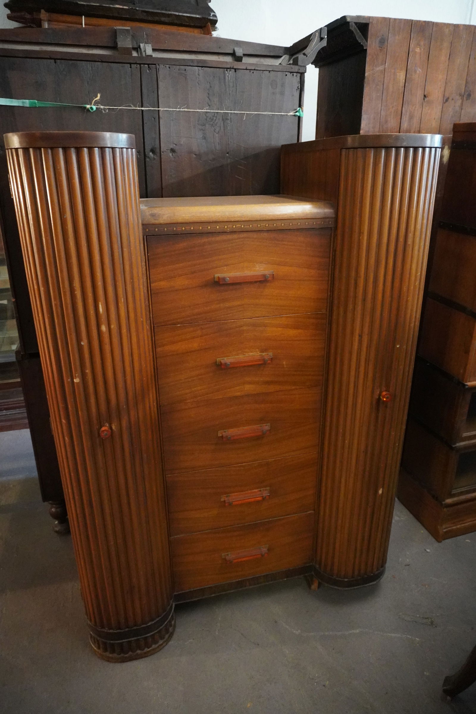 Mid Century Modern Art Deco Dressing Cabinet (1 of 6)