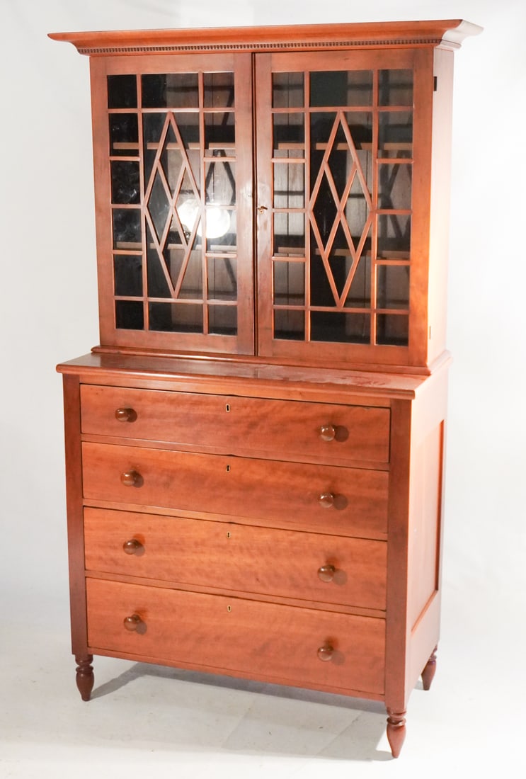 Southern Cherry Wood Federal Jackson China Press (1 of 5)