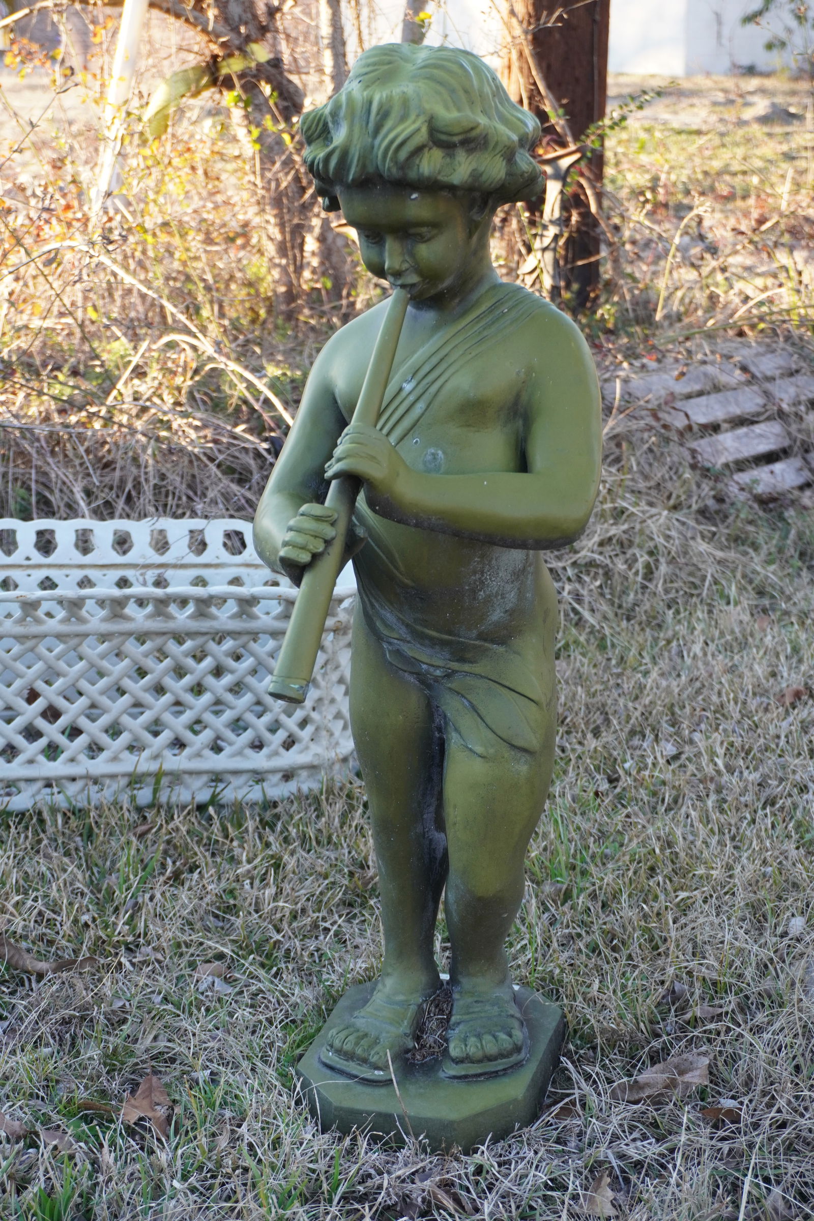 European School Bronze Sculptural Fountain (1 of 2)