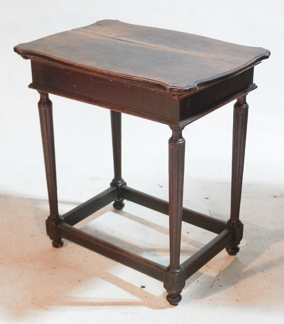 French Provincial Walnut Side or Work Table (1 of 3)