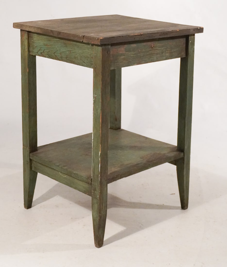 Southern Painted Yellow Pine Side or Water Table (1 of 2)