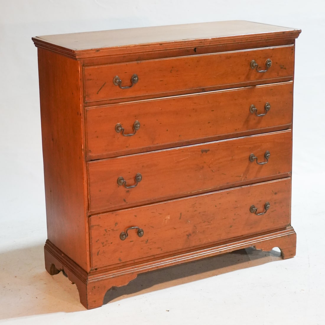 American Hepplewhite Maple Mule or Blanket Chest (1 of 5)