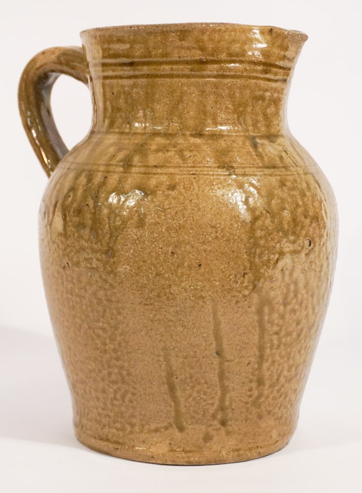 Very Handsome Southern Stoneware SC Pitcher