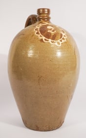 Southern Stoneware Edgefield Decorated Jug