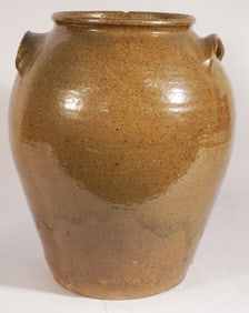 Southern Stoneware Storage Jar Edgefield District of South Carolina