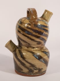 Excellent Southern Stoneware NC Monkey Jug