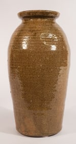 Signed Southern Stoneware NC Storage Jar