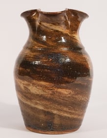 Handsome Marked Southern Stoneware NC Pitcher