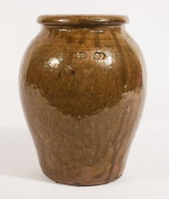 Excellent Southern Stoneware NC Signed Jar