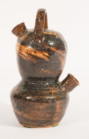 Uncommon Southern Stoneware NC Monkey Jug