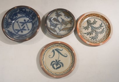 Collection of North Carolina Southern Stoneware Chargers by Matt Jones