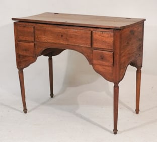 Fine French Provincial Walnut Dressing Desk