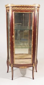 French Mahogany & Ormolu Mounted Vitrine or Cabinet