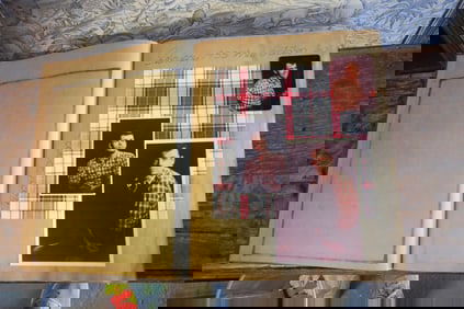 Original NBC Radio City Scrap Book Assembled by Frank Skinner