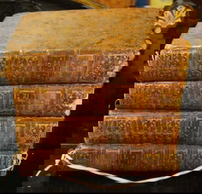 1779 Set of Leather Bound French Volumes