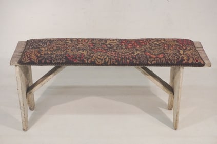 Charming Antique Backcountry Bench