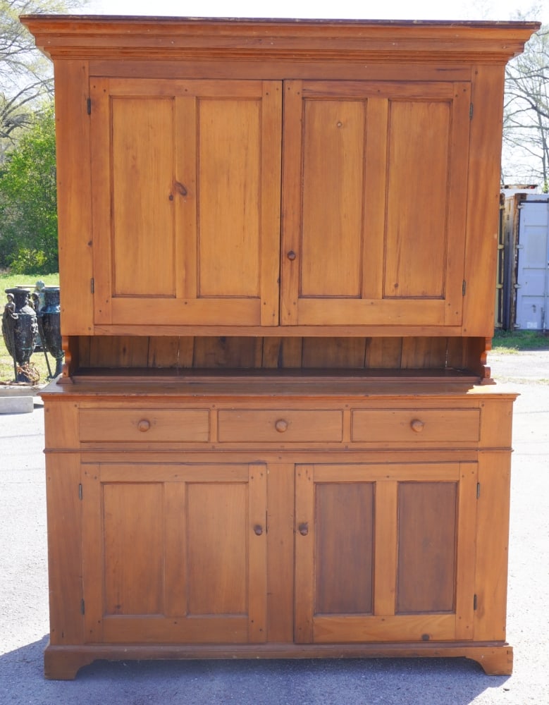 Early English Oak Welsh Stepback Cupboard (1 of 7)