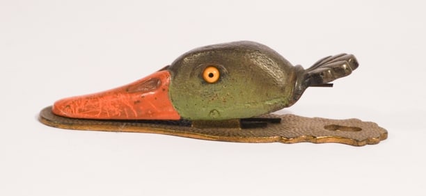 Antique Mallard Duck Wall Hanging Letter Clip