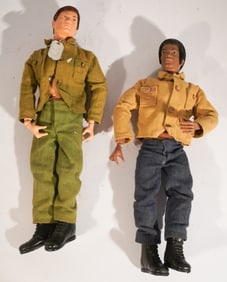 Two Vintage G I Joe Figures