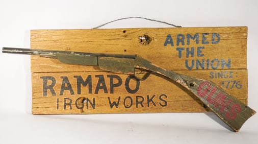 Vintage Folk Art Trade Sign