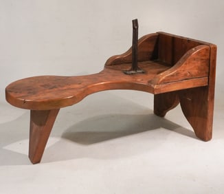 Antique American Backcountry Ferriers or Cobblers Bench
