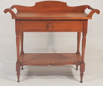 Southern Cherry Country Federal Water Table or Dressing Table