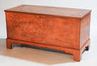 American Federal Paint Decorated Blanket Chest
