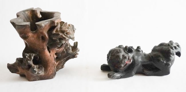 Two Antique Chinese Root Figures (1 of 2)