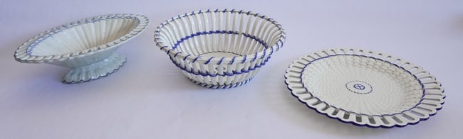 Antique English George III Creamware Tablewares (1 of 5)