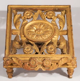 Antique French Carved & Gilt Adjustable Book Stand