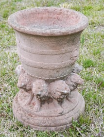 Handsome Antique Cast Stone/Terracotta Style
