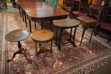 Collection Four Vintage Side Tables