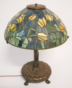 Exceptional & Rare Tiffany Studios Table Lamp
