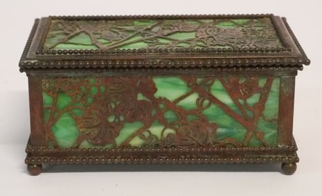 Handsome Tiffany Studios Desk Box